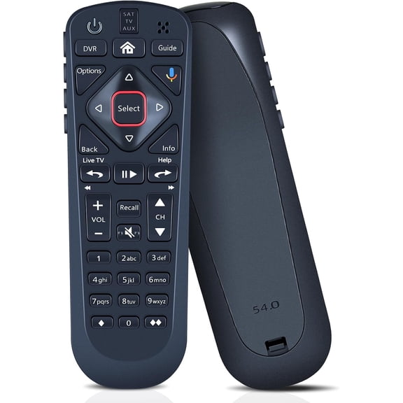 Replacement Remote Control for Dish Upgraded Network 54.1 54.2 54.3 54 Series UHF Support Voice Search
