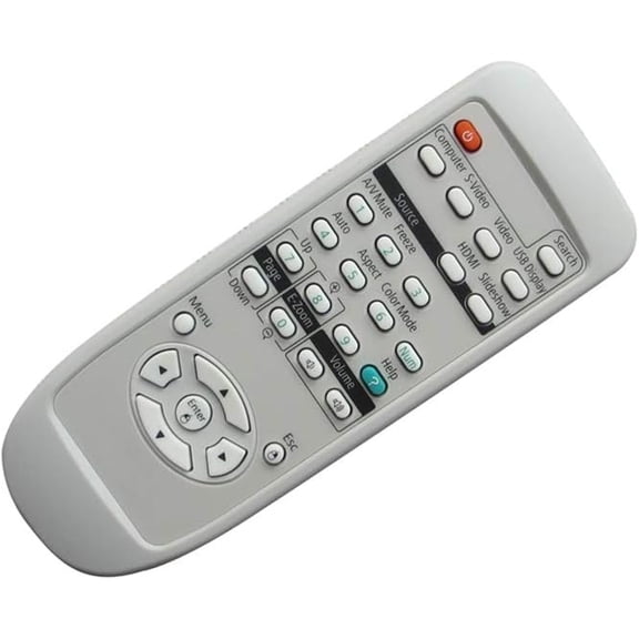 Replacement Remote Control for Epson V11H552020 V11H550020 149161600 H602B 3LCD Projector
