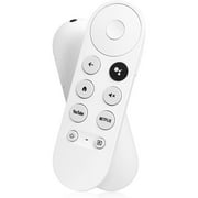 Replacement Remote Control for Google Chromecast with Google TV 4K-Streaming Stick Entertainment with Voice Search-Snow Remote Control Only