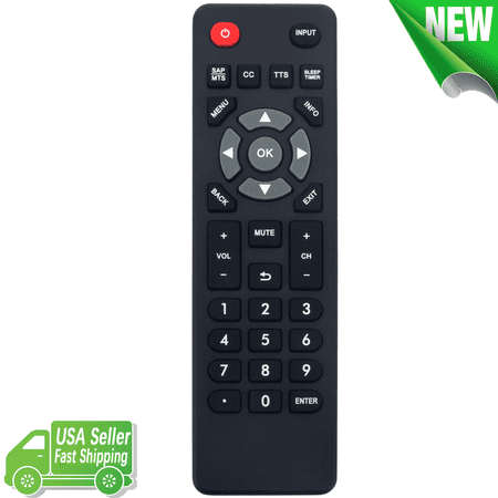 Replacement Remote Control for ONN Smart LED TV ONC17TV001 ONC18TV001