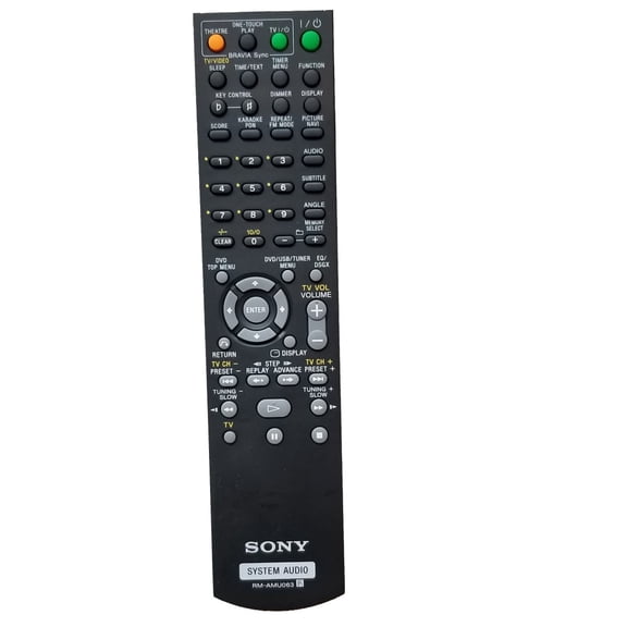 Replacement Remote Control for Sony RM-AMU063 for Sony System Audio CMT-DH50R, CMT-DH70SWR