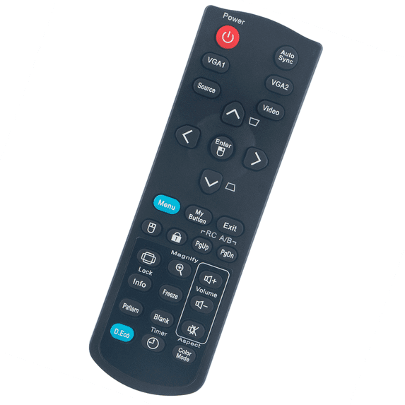 Replacement Remote Control for ViewSonic DLP Projector PJD5126 PJD6223 PJD6383