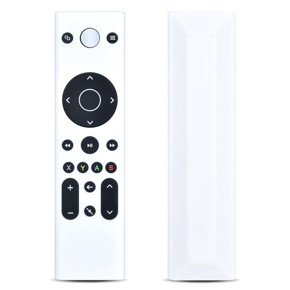 Replacement Remote Control for Xbox Gaming Media, One, Series X|S - No Setup Required (White Color)
