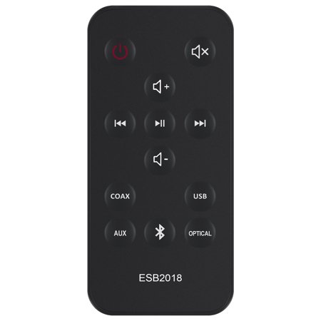 Replacement Remote ESB2018 Fit for Element 2.0 BT Sound Bar ESB2018