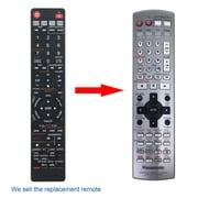 Replacement Remote EUR7722XJ0 Fit for Panasonic DVD/VHS Home Theater Sound System SC-HT830V SA-HT830V SB-FS73 SB-PC730 SB-WA830 SB-FS731 SC-HT833V SA-HT833V SB-WA833