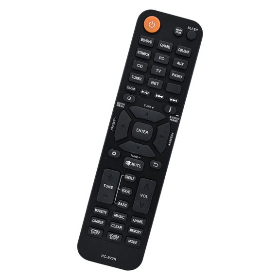 Replacement Remote Efficient Remote Control Video Accessories ABS Texture for Receiver with Nonslip Grip
