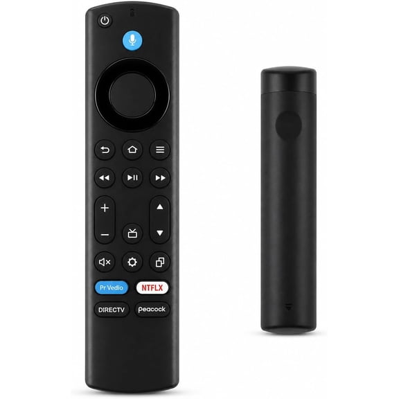 Replacement Remote for Fire Series Smart TV Compatible with Insignia Toshiba TCL Hisense Fire Series Smart TV Voice Control Instant Pairing 4 App Shortcuts- Not for Roku OS