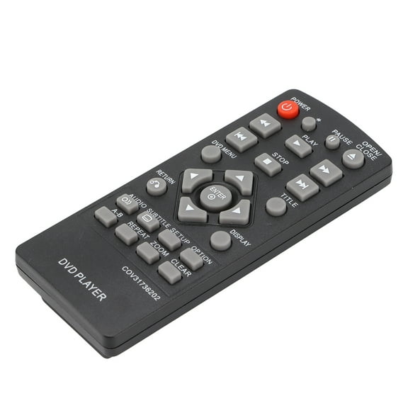 Replacement Remote For DVD Player, Durable ABS Material, Easy Setup, Works With DP132 DP132NU