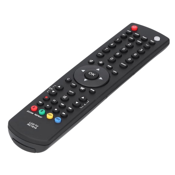 Replacement Remote For LCD TVs, Long Life  Comfortable Silicone Buttons, Up To 10M Range