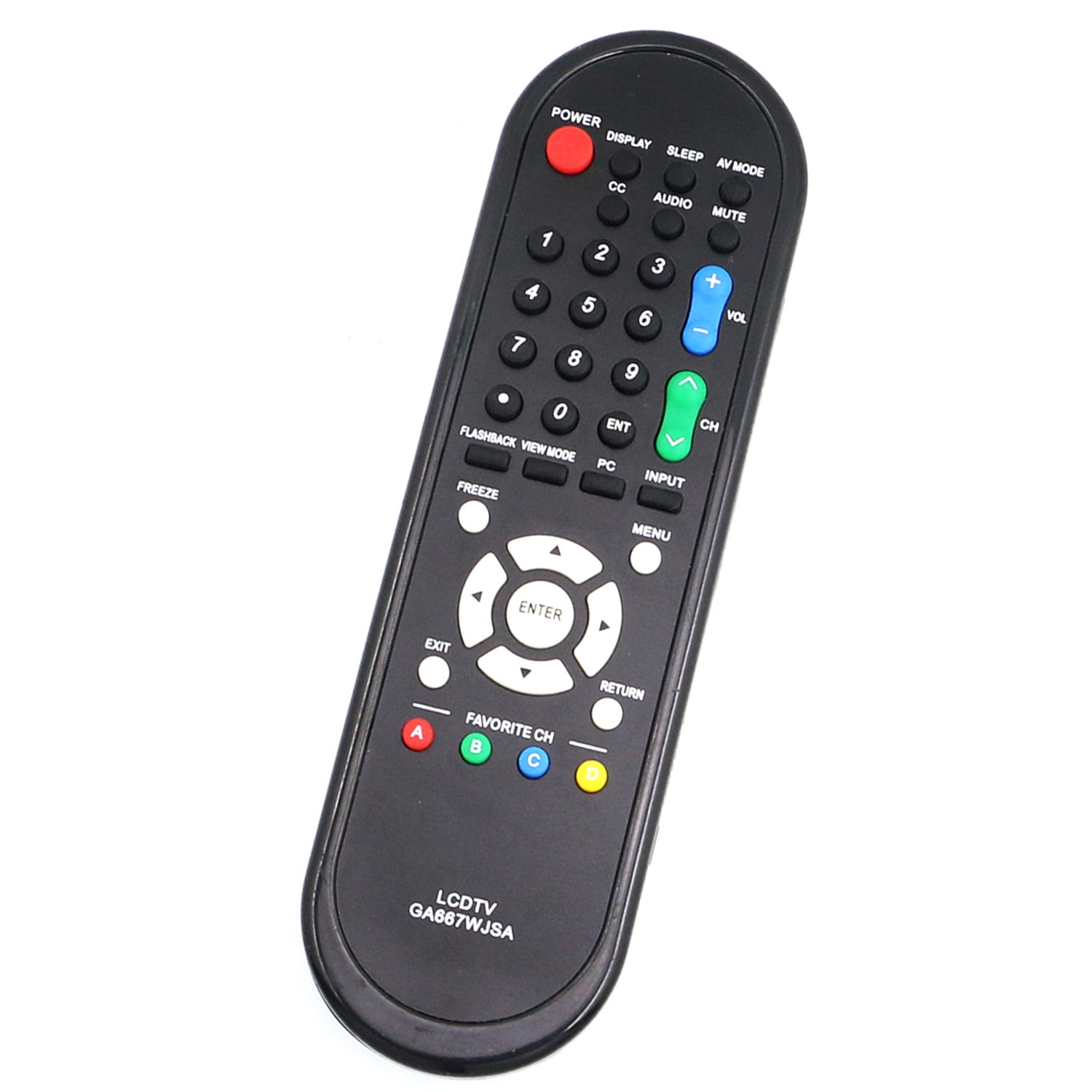 Replacement Remote GA667WJSA Fit for Sharp LED TV LC32SB23 LC32SB23U