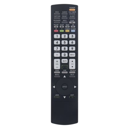 Replacement Remote GXEB Sub GXEA Fit for Sanyo LCD TV DP37840 DP42840 DP46840 DP50740