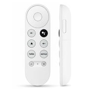 COREBAY White Chromecast Remote, Replacement Voice Remote for Chromecast with Google TV and Google TV Streamer