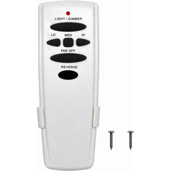 Replacement Remote for Hampton Bay Ceiling Fan Remote Control, w/Reverse Light Dimmer 3-Speed Wall Mount 303.9MHz,for UC7078T CHQ7078T CHQ8BT7078T L3H2010FANHD Fan-HD HD6(Remote Only)