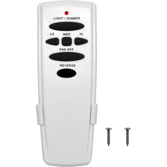 Replacement Remote for Hampton Bay Hunter Ceiling Fan Remote Control, 303.9MHz w/Reverse Light Dimmer 3-Speed Wall Mount, for UC7078T CHQ7078T CHQ8BT7078T L3H2010FANHD Fan-HD HD6(Remote Only)