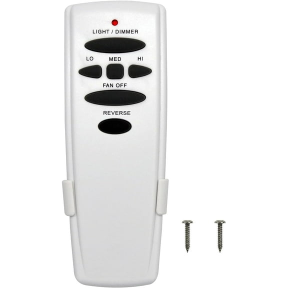 Replacement Remote for Hampton Bay Hunter Ceiling Fan Remote Control, Reverse Light Dimmer 3-Speed Wall Mount(303.9 HZ),for UC7078T CHQ8BT7078T CHQ7078T L3HMAY97FANHD L3H2003FANHDHD6(Remote On