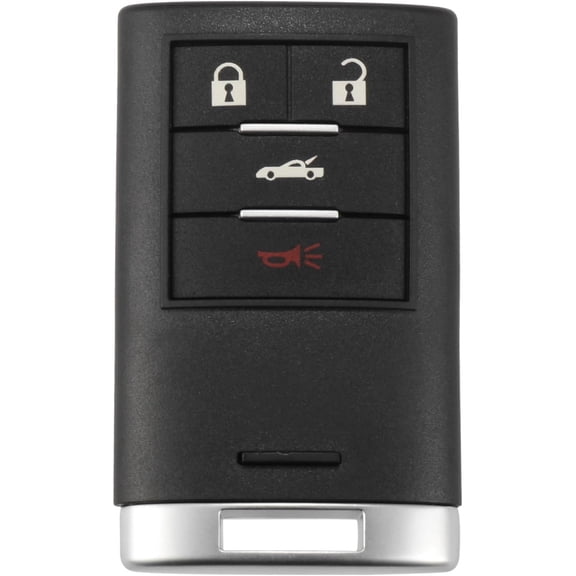 Replacement Remote Key Fob for Chevrolet Corvette 2008-2013, 315MHz 4 Button Keyless Entry Control with M3N5WY7777A