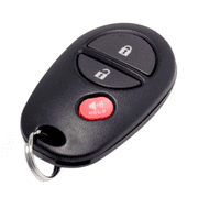 Replacement Remote Key Fob with Built-in Chip 3 Buttons, Fast Wireless Control for Tundra 2011-2017