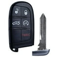 thumbnail image 1 of Replacement Remote Key Fob with Built-in Chip 5 Buttons, Fast Wireless Control, for Dodge Charger Journey 2011-2015 M3N-40821302, 1 of 7