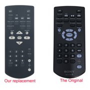 Replacement Remote RM-X168 Fit for Multi Disc Player MEX-DV1707U MEX-DV1700U