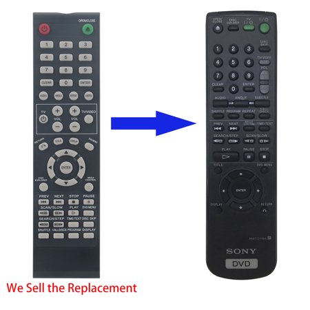 Replacement Remote RMT-D119A Fit for CD DVD Player 2003 DVP-C660