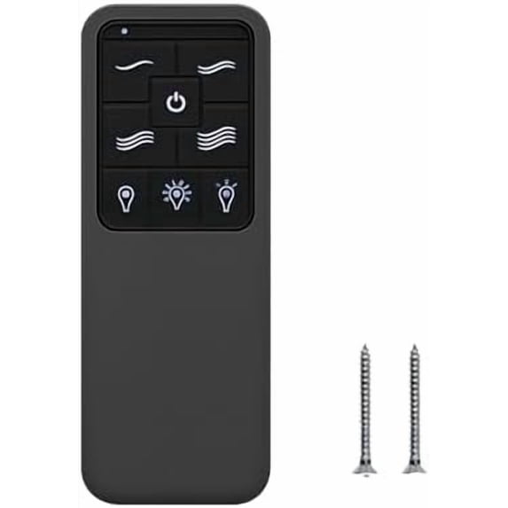 Replacement Remote for Westinghouse Ceiling Fan Remote 7787900 7788200, 4-Speed Dimming Fan Remote Control with Backlit Buttons,Easy to Set with Mount Holder-Remote only