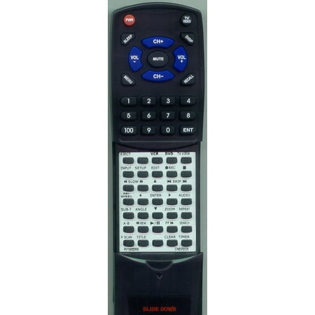 Replacement Remote for CINEVISION RV104000RM, RTRV104000RM, RV4000