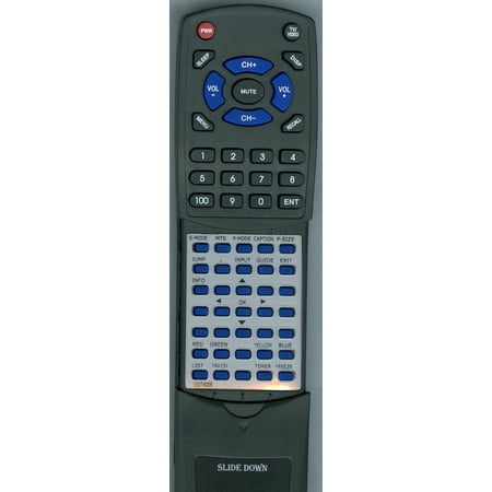 Replacement Remote for COBY LEDTV1935, RTLEDTV2235, LEDTV2435
