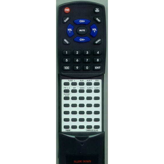 Replacement Remote for CS P49-0060, P490060, RTP490060, C173RDNI, SOUNDWORKS RADIO 730, SOUNDWORKSRADIO730
