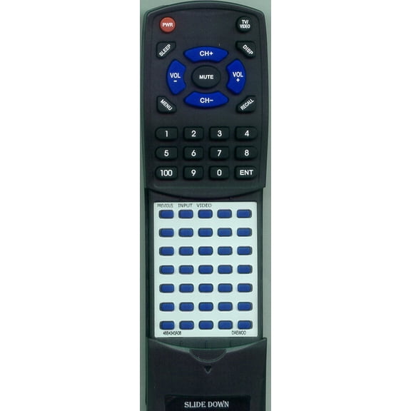 Replacement Remote for CURTIS 48B4343A08, RT48B4343A08, R43A08, CM13102