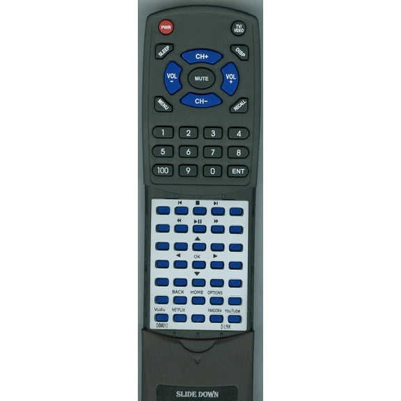 Replacement Remote for D-LINK RTDSM310, DSM310, MOVIENITE PLUS, DSM312