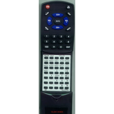 Replacement Remote for DIRECTED VIDEO 89451, RT89451, DV2605, DV2602