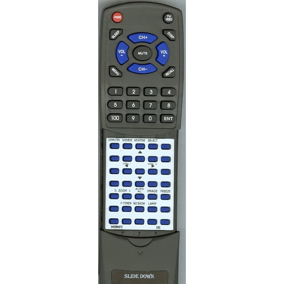 Replacement Remote for EIKI 945 086 4972, RT9450864972, CXVP, LCXB41, LCXB31