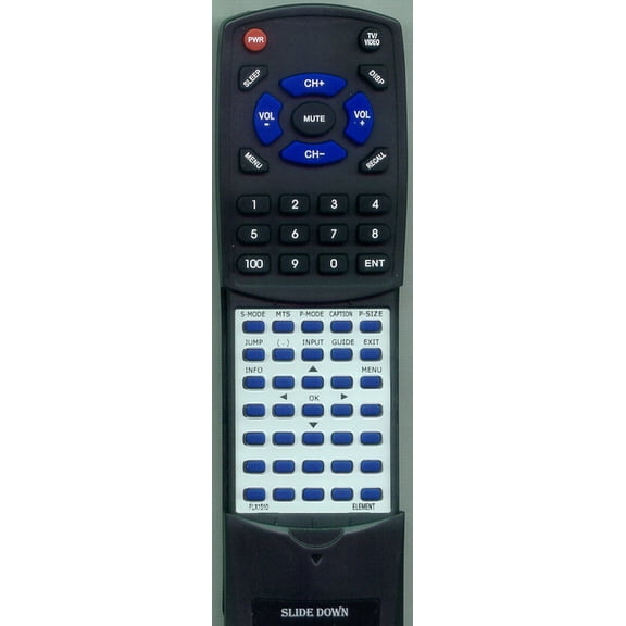 Replacement Remote for ELEMENT RTFLX1510, FLX3210, CCFLX32021, FLX2610, FLX1510