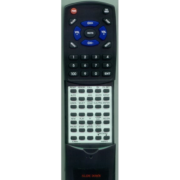 Replacement Remote for EMERSON 076R006020, RTEUR9504, VT1921, VT1321