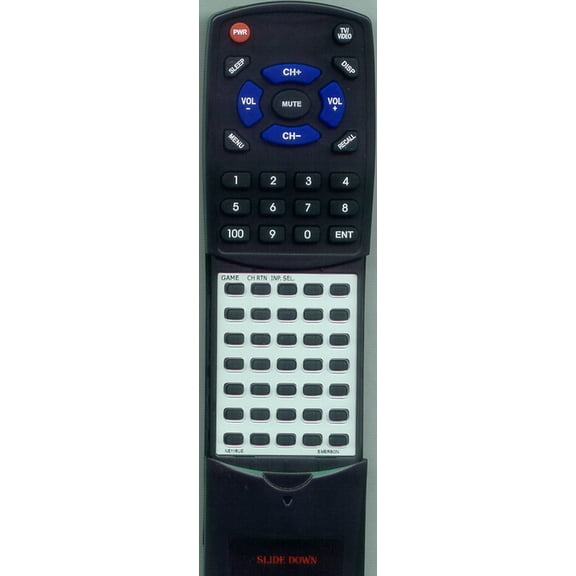 Replacement Remote for EMERSON NE116UE, NE147UD, RTNE116UE, EWF2002, EWF2004, EWF2705, EWF2006A, EWF2703, EWF2004A, EWF2006