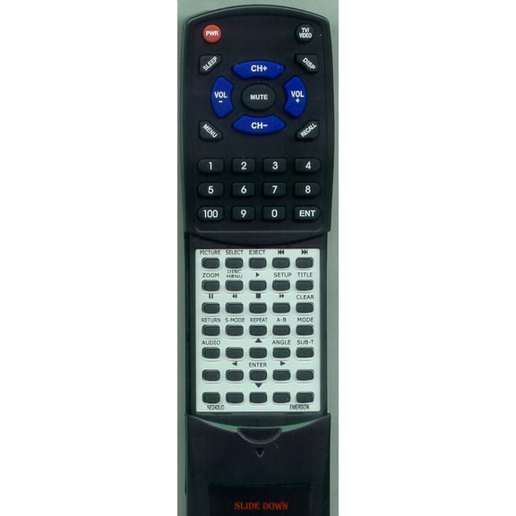 Replacement Remote for EMERSON NE242UD, RTNE242UD, EWL20D6A, EWL20D6, EWL15D6, EWL15D6A