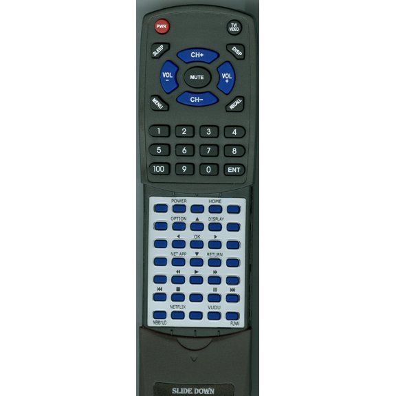 Replacement Remote for FUNAI NB931UD, RTNB931UD, NB931, TB600FX2