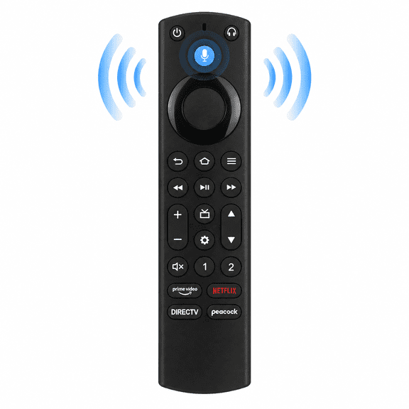 Replacement Remote for Fire Smart TV, with Voice Control for Insignia/Toshiba/TCL/Hisense Fire Smart TV, Simple Setup - Not for Roku OS