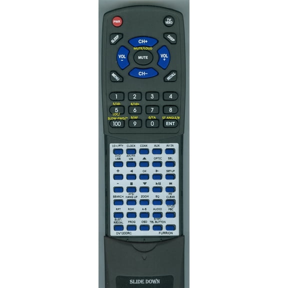 Replacement Remote for Furrion DV1200-RC, DV1200