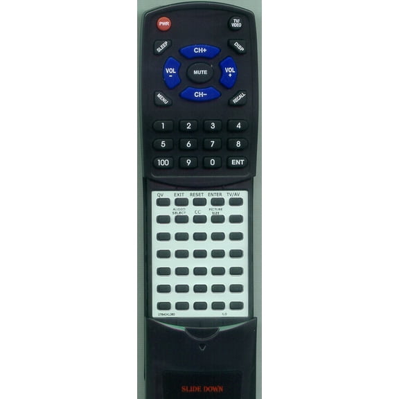 Replacement Remote for ILO 07640KL060, RT07640KL060, DTV2794B, DTV2784