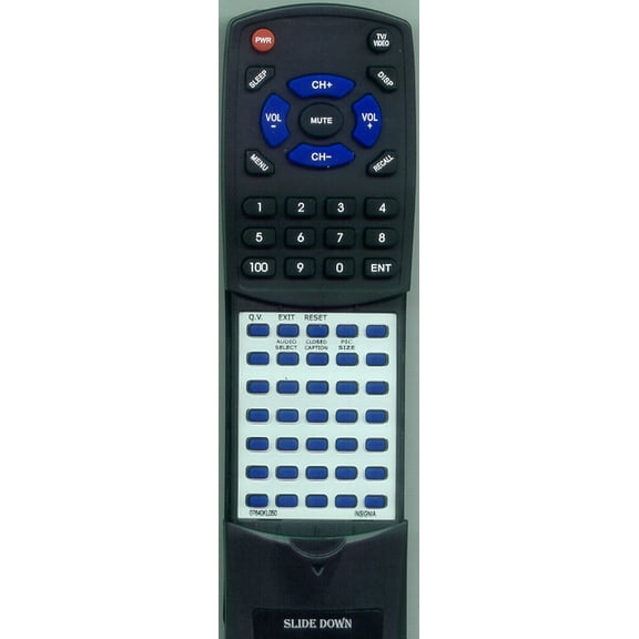 Replacement Remote for INSIGNIA 07640KL050, RT07640KL050, NS27FTV, NS27RTV, NSFTV27, NSRTV32