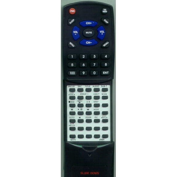 Replacement Remote for JENSEN 3070170, RT3070170, VM9311TS