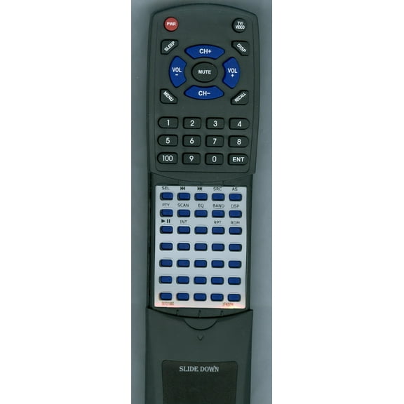 Replacement Remote for JENSEN 30701990, RT30701990, MP6212
