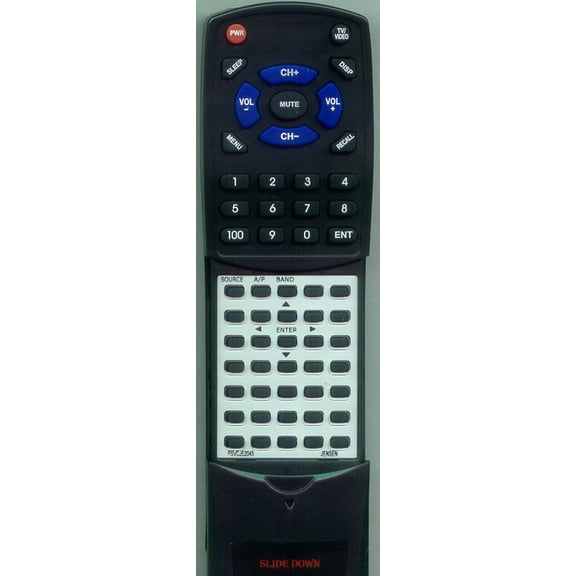 Replacement Remote for JENSEN PSVCJE2043, RTPSVCJE2043, JE2043