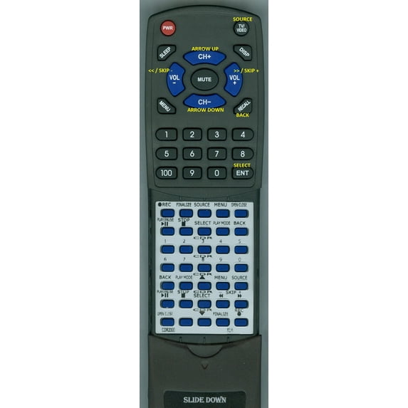 Replacement Remote for KLH RTCDR2000, CDR2000