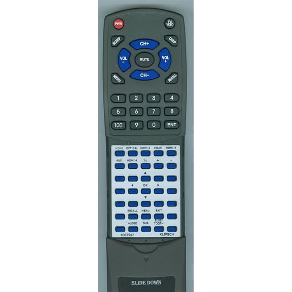Replacement Remote for KLIPSCH 1062547, RP-HUB1