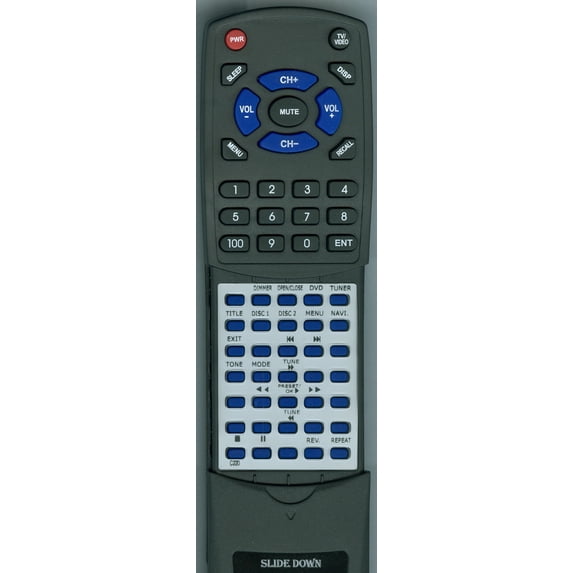 Replacement Remote for KOSS RTC220, C220, C928