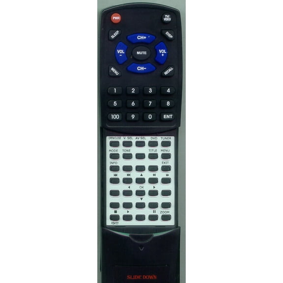 Replacement Remote for KOSS RTKS4101, KS4101