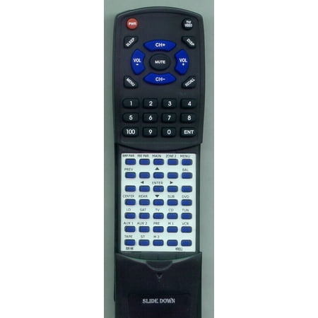 Replacement Remote for KRELL 305166, RT305166, KAVHTS, HTS 5.1 (SIMPLE), HTS 2 (SIMPLE), SHOWCASE 5, SHOWCASE PROCESSOR, KRC3, S1000, AV STANDARD, 30