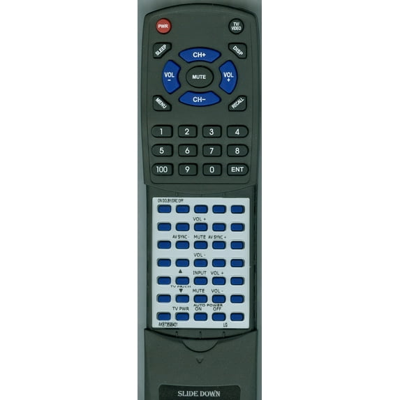 Replacement Remote for LG RTAKB73598401, AKB73598401, NB2020A, NB2022A